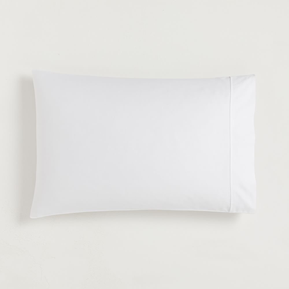 NWT West Elm White Sateen Standard Pillowcases (Set of 2)